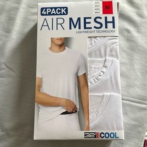 4packs air mesh t-shirt
